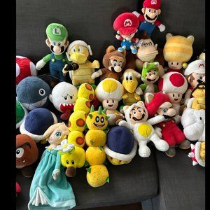 Mario Bros. Plush Lot